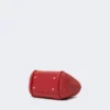Bolso marino extrapequeño con tejido trenzado tipo rafia, rojo Bolso marino extrapequeño con tejido trenzado tipo rafia, rojo