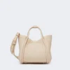 Bolso marino extrapequeño de piel, color hielo Bolso marino extrapequeño de piel, color hielo