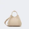 Bolso marino extrapequeño de piel, color hielo Bolso marino extrapequeño de piel, color hielo