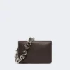 Bolso mini Soffy acolchado de piel napa, color cacao Bolso mini Soffy acolchado de piel napa, color cacao