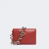 Bolso mini Soffy de napa acolchada, rojo ladrillo Bolso mini Soffy de napa acolchada, rojo ladrillo