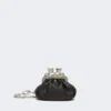 Bolso Nano Pasticcino de piel de oveja napa, negro Bolso Nano Pasticcino de piel de oveja napa, negro