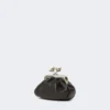 Bolso Nano Pasticcino de piel de oveja napa, negro Bolso Nano Pasticcino de piel de oveja napa, negro