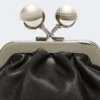 Bolso Nano Pasticcino de piel de oveja napa, negro Bolso Nano Pasticcino de piel de oveja napa, negro