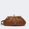 Bolso Pasticcino grande de piel de oveja, color tabaco Bolso Pasticcino grande de piel de oveja, color tabaco