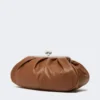 Bolso Pasticcino grande de piel de oveja, color tabaco Bolso Pasticcino grande de piel de oveja, color tabaco