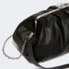Bolso Pasticcino grande de piel de oveja, negro Bolso Pasticcino grande de piel de oveja, negro
