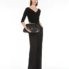 Bolso Pasticcino grande de piel de oveja, negro Bolso Pasticcino grande de piel de oveja, negro
