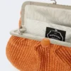 Bolso Pasticcino mediano con efecto rafia, salmón Bolso Pasticcino mediano con efecto rafia, salmón