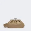 Bolso Pasticcino mediano de piel de oveja, color paloma Bolso Pasticcino mediano de piel de oveja, color paloma