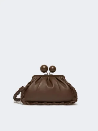 Bolso Pasticcino mediano de piel napa, marrón