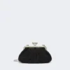 Bolso Pasticcino pequeño de bouclé de lana, negro Bolso Pasticcino pequeño de bouclé de lana, negro
