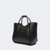 Bolso pequeño de cuero estilo marino, negro Bolso pequeño de cuero estilo marino, negro