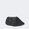 Bolso pequeño de cuero estilo marino, negro Bolso pequeño de cuero estilo marino, negro