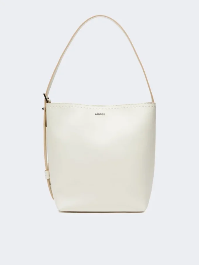 Bolso pequeño de piel Archetipo, blanco Bolso pequeño de piel Archetipo, blanco
