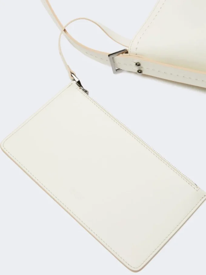Bolso pequeño de piel Archetipo, blanco Bolso pequeño de piel Archetipo, blanco