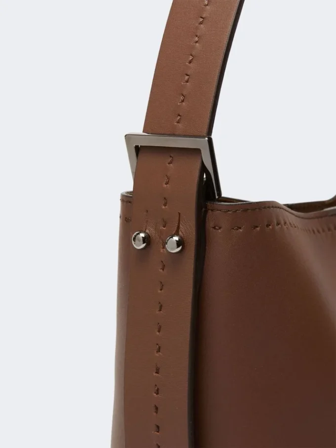 Bolso pequeño de piel Archetipo, marrón Bolso pequeño de piel Archetipo, marrón
