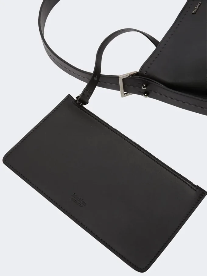 Bolso pequeño de piel Archetipo, negro Bolso pequeño de piel Archetipo, negro