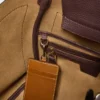 Bolso pequeño de piel estilo marino, color burdeos Bolso pequeño de piel estilo marino, color burdeos
