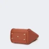 Bolso pequeño de piel estilo marino, color óxido