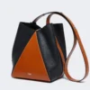 Bolso tipo cubo mediano, color óxido Bolso tipo cubo mediano, color óxido