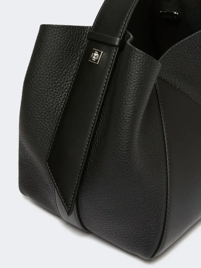 Bolso tipo cubo pequeño, negro Bolso tipo cubo pequeño, negro