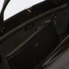 Bolso tote de piel, negro Bolso tote de piel, negro