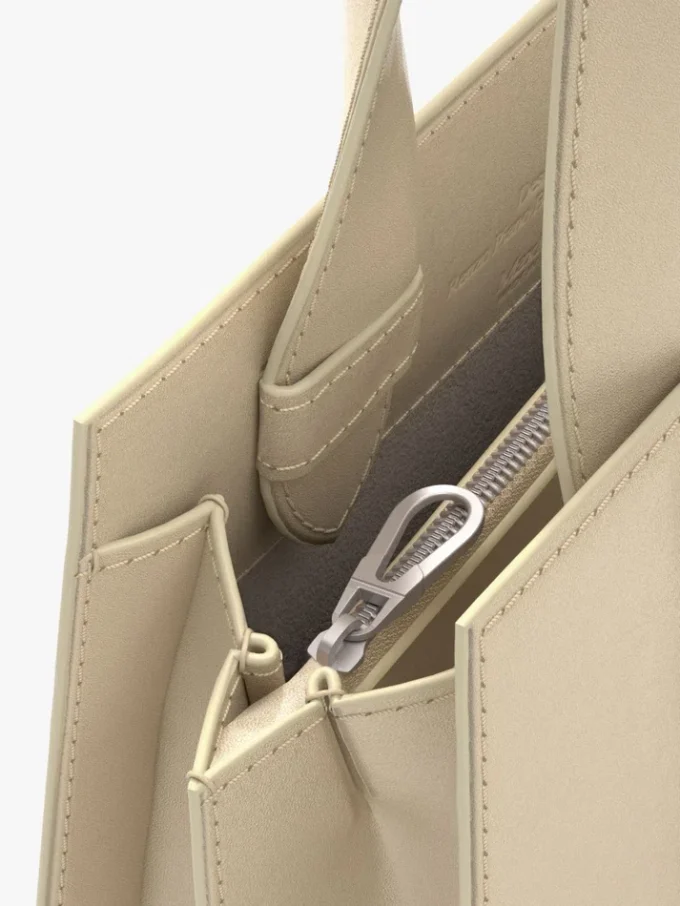 Bolso Whitney 3 de Max Mara – micro, beige Bolso Whitney 3 de Max Mara – micro, beige