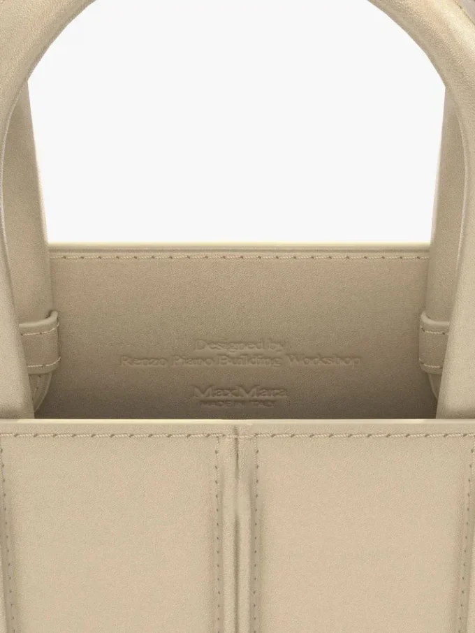 Bolso Whitney 3 de Max Mara – micro, beige Bolso Whitney 3 de Max Mara – micro, beige