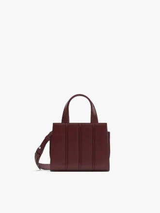 Bolso Whitney 3 de Max Mara – micro, rojo