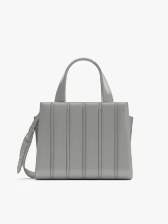 Bolso Whitney 5 de Max Mara – mediano, gris claro
