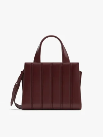 Bolso Whitney 5 de Max Mara – mediano, rojo