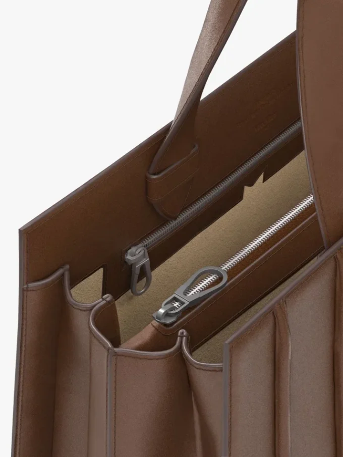 Bolso Whitney 7 de Max Mara – grande, marrón ámbar Bolso Whitney 7 de Max Mara – grande, marrón ámbar