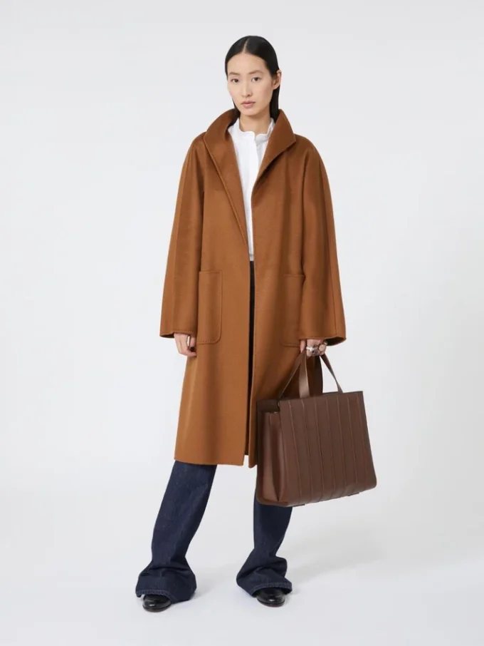 Bolso Whitney 7 de Max Mara – grande, marrón ámbar Bolso Whitney 7 de Max Mara – grande, marrón ámbar