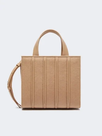 Bolso Whitney de Max Mara 4 – pequeño, marrón avellana