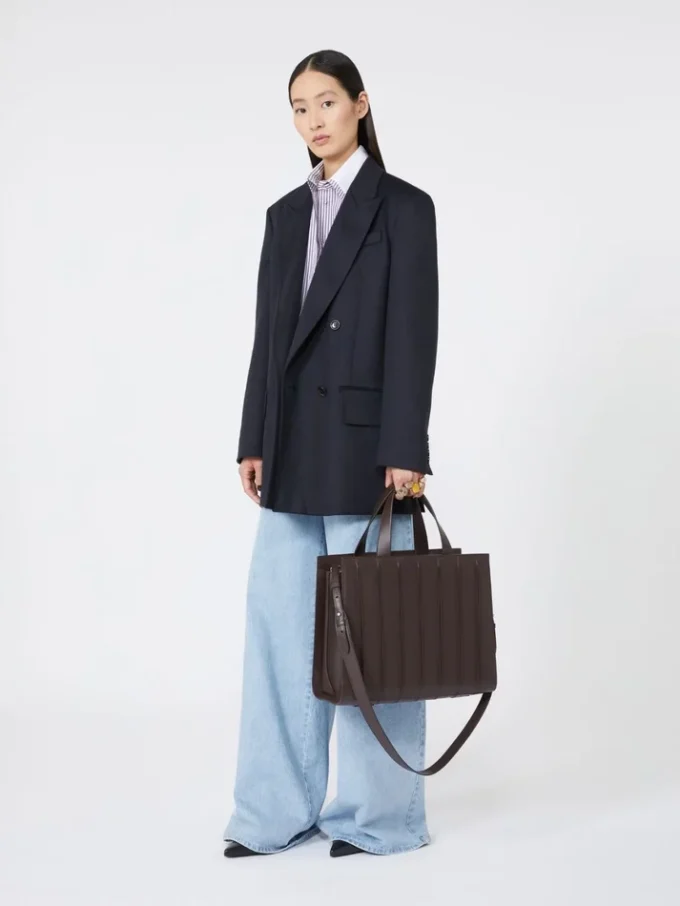 Bolso Whitney de Max Mara 7 – grande, marrón oscuro Bolso Whitney de Max Mara 7 – grande, marrón oscuro
