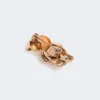Broche de metal con pedrería, rosa antiguo Broche de metal con pedrería, rosa antiguo