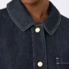 Camisa de denim de algodón, azul ultramar Camisa de denim de algodón, azul ultramar
