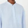 Camisa de lino puro, azul claro Camisa de lino puro, azul claro
