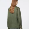 Camisa de lona de ramio, color caqui