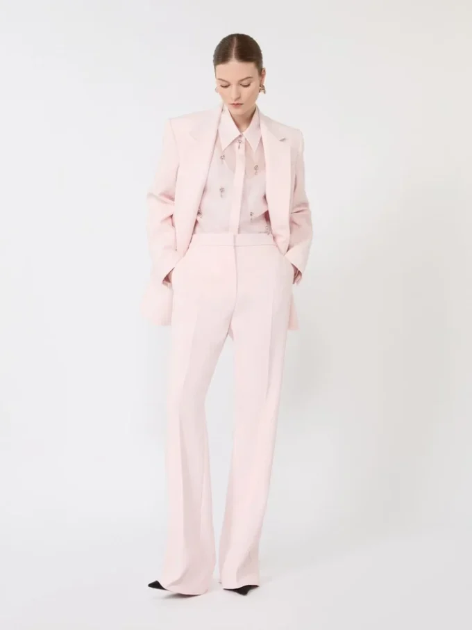 Camisa de organza de seda, rosa Camisa de organza de seda, rosa
