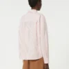 Camisa oversize de algodón, rosa Camisa oversize de algodón, rosa