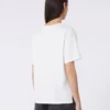 Camiseta básica de algodón, blanco óptico Camiseta básica de algodón, blanco óptico