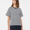 Camiseta básica de algodón, color crudo