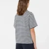 Camiseta básica de algodón, color crudo