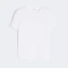 Camiseta de algodón, blanco óptico