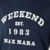 Camiseta de algodón con estampado gráfico, azul marino