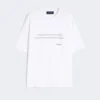 Camiseta de algodón estampada, blanco óptico