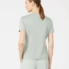 Camiseta de algodón, verde pastel