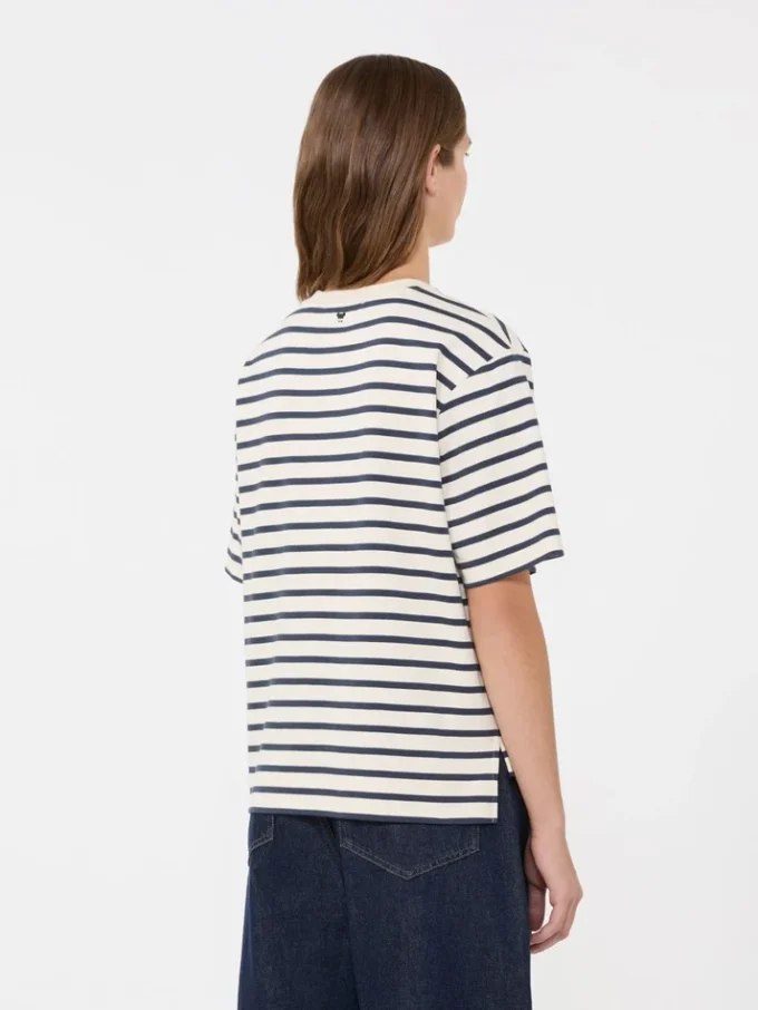 Camiseta de jersey de algodón, color crudo Camiseta de jersey de algodón, color crudo